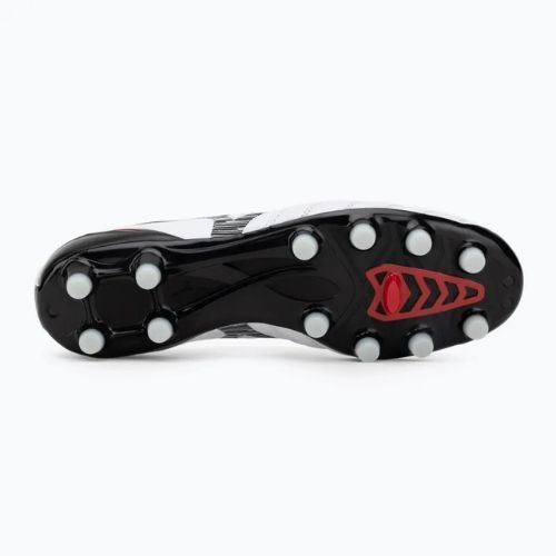 Încălțăminte de fotbal pentru bărbați Mizuno Morelia Neo IV Pro MD white/black/chinese red