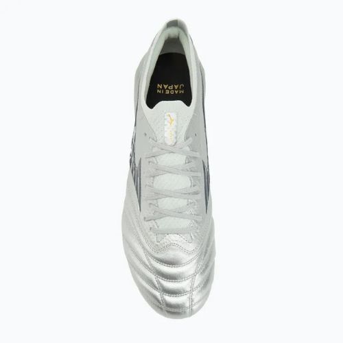 Ghete de fotbal pentru bărbați Mizuno Morelia Neo IV β Japan Fg galaxy silver/8605c/coolgray3c