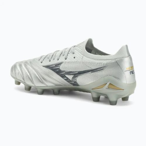 Ghete de fotbal pentru bărbați Mizuno Morelia Neo IV β Japan Fg galaxy silver/8605c/coolgray3c
