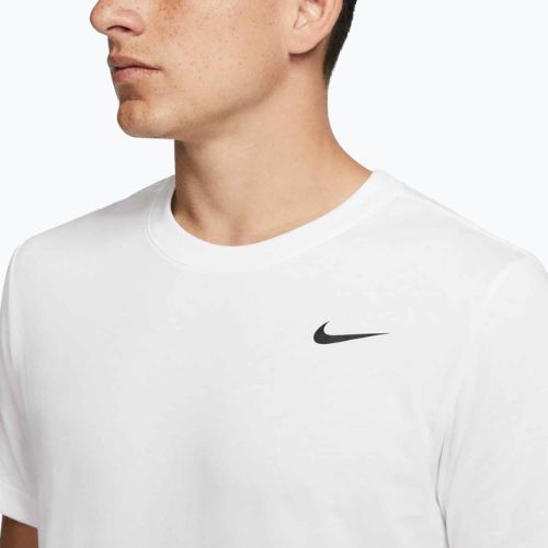Tricou pentru bărbați Nike Dri-Fit smokey white/black