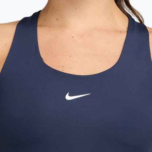 Tricou pentru femei Nike Swoosh Medium Support Bra midnight navy/white