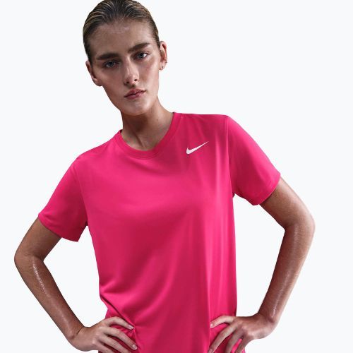 Tricou de antrenament pentru femei Nike Dri-Fit rush pink/white