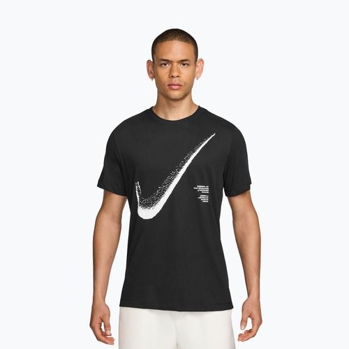 Tricou de antrenament pentru bărbați Nike HBR Dri-FIT black/white