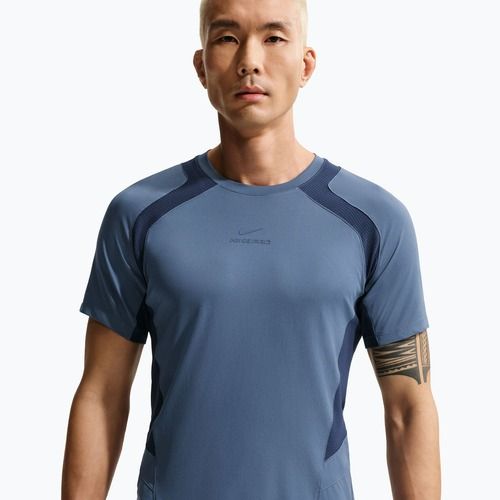 Tricou de antrenament pentru bărbați Nike Pro Training Dri-Fit diffused blue/diffused blue