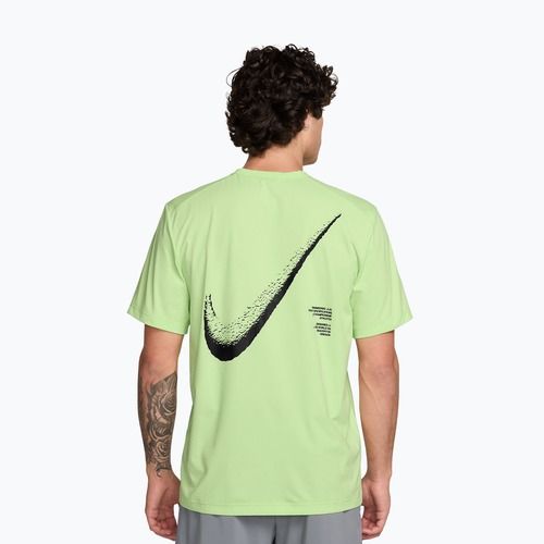 Tricou pentru bărbați Nike Hyverse Dri-Fit GFX light liquid lime/black