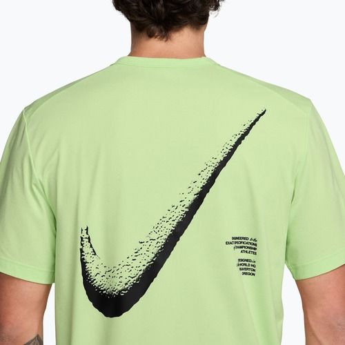Tricou pentru bărbați Nike Hyverse Dri-Fit GFX light liquid lime/black