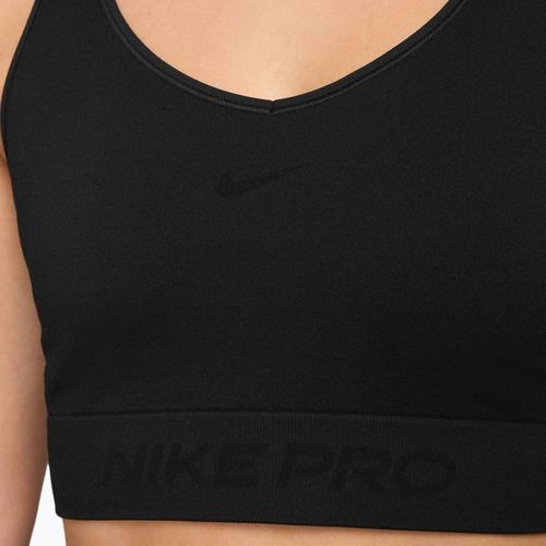 Tricou pentru femei Nike Pro Seamless Dri-Fit Cropped black