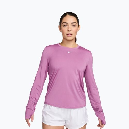 Longsleeve de antrenament Nike One Classic Dri-Fit light magenta/white