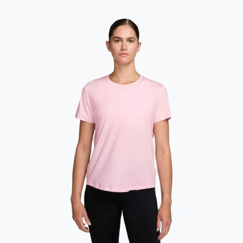 Tricou pentru femei Nike One Classic Dri-Fit pink foam/white