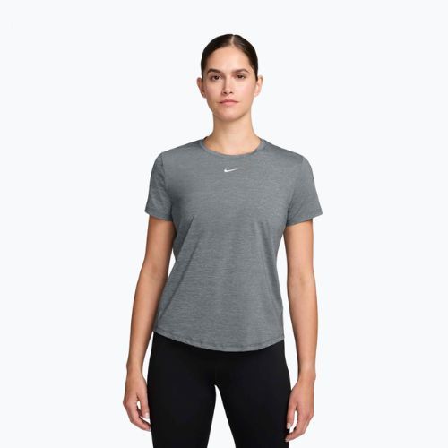 Tricou pentru femei Nike One Classic Dri-Fit smoke grey/heather/white