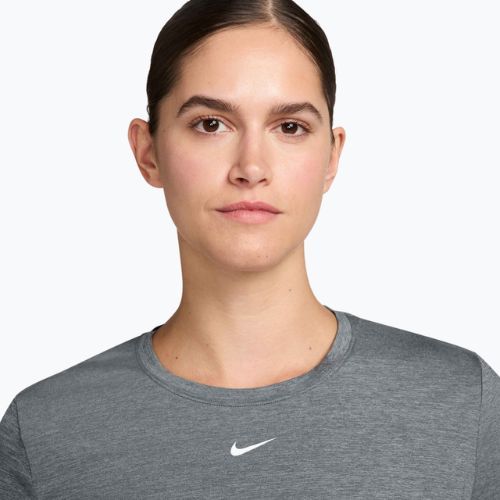 Tricou pentru femei Nike One Classic Dri-Fit smoke grey/heather/white