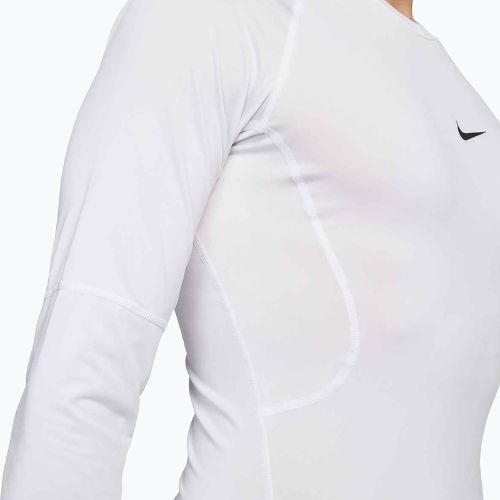 Longsleeve de antrenament pentru bărbați Nike Pro Dri-Fit Tight Fitness white/black