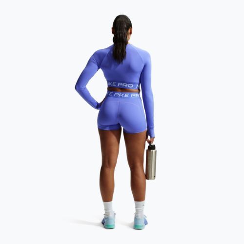 Pantaloni scurți pentru femei Nike Pro Mid-Rise Biker 3" sapphire/white