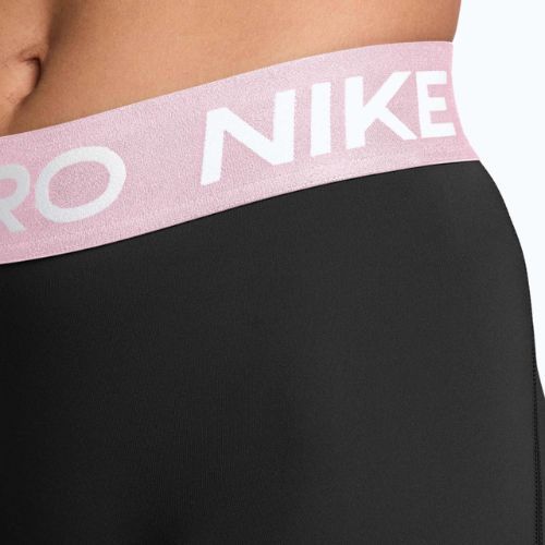 Pantaloni scurți pentru femei Nike Pro Mid-Rise Biker 3" black/pink foam/white