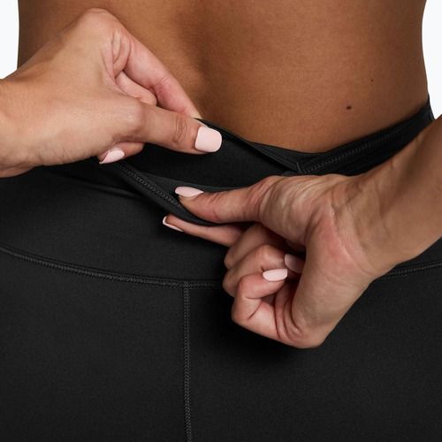 Pantaloni scurți pentru femei Nike One High-Waisted Biker 8" black/white