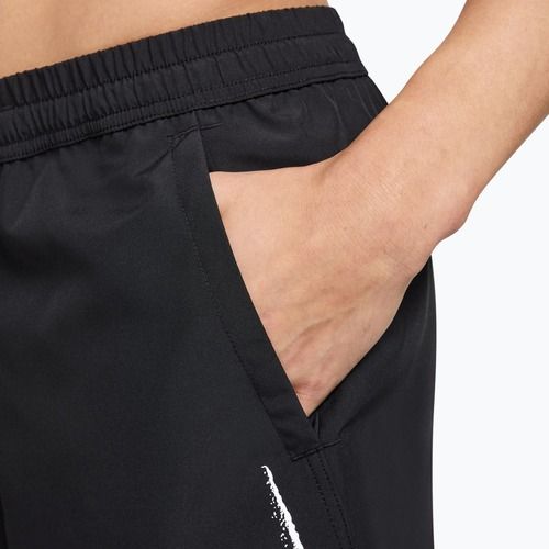 Pantaloni scurți de antrenament pentru bărbați Nike Form Dri-Fit GFX 7" black/white