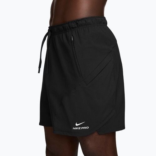 Pantaloni scurți pentru bărbați Nike Pro Training Dri-Fit 6" black/black/white