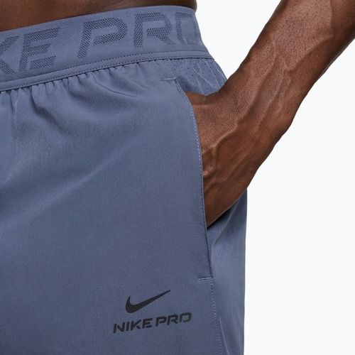 Pantaloni scurți pentru bărbați Nike Pro Training Dri-Fit 6" diffused blue/black