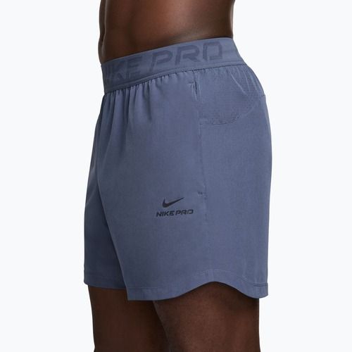 Pantaloni scurți pentru bărbați Nike Pro Training Dri-Fit 6" diffused blue/black