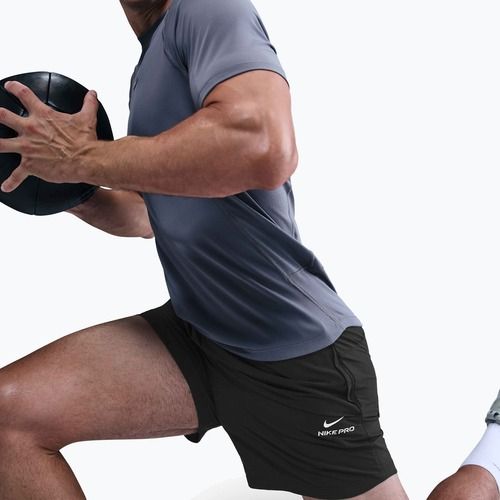 Pantaloni scurți pentru bărbați Nike Pro Training Dri-Fit 6" black/white