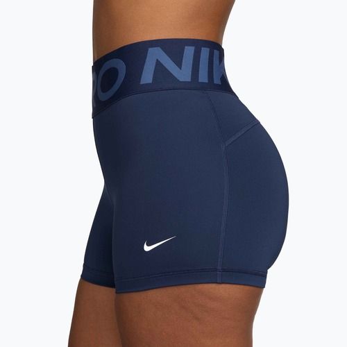 Pantaloni scurți pentru femei Nike Pro Sculpt High Waisted 3" Biker midnight navy/white