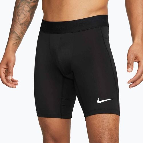 Pantaloni scurți de antrenament pentru bărbați Nike Pro Dri-Fit Fitness Long black/white