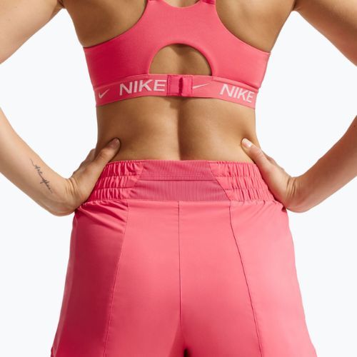 Pantaloni scurți pentru femei Nike One Dri-Fit High-Waisted 3" 2In1 sea coral/white