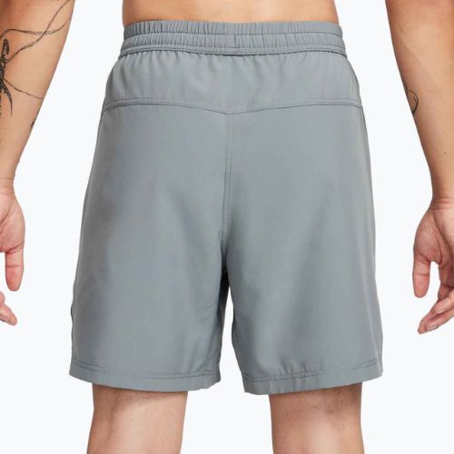 Pantaloni scurți de alergare pentru bărbați Nike Form Dri-FIT 7" Unlined Versatile smoke grey/black
