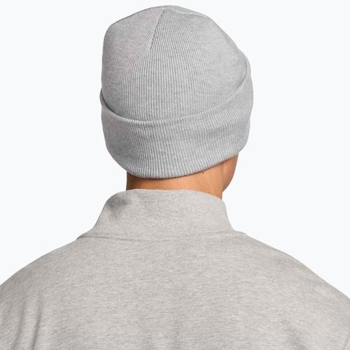 Căciulă de iarnă Nike Peak Swoosh Beanie dark grey heather/white