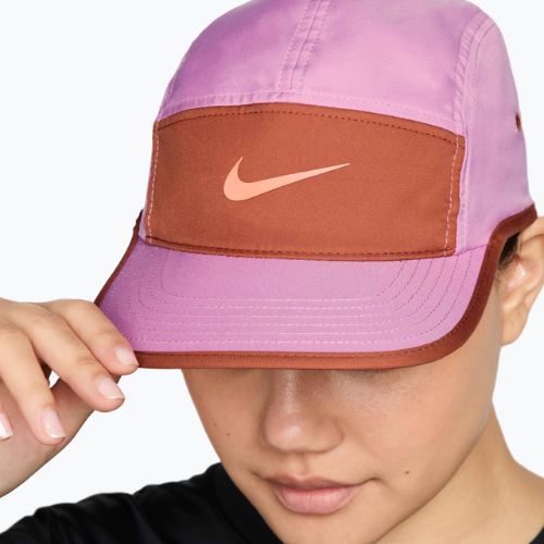 Șapcă Nike Dri-Fit Fly light magenta/dusty peach/orange frost
