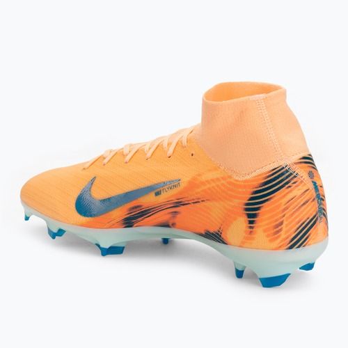 Ghete de fotbal pentru bărbați Nike Mercurial Superfly 10 Pro Kylian Mbappe FG melon tint/igloo