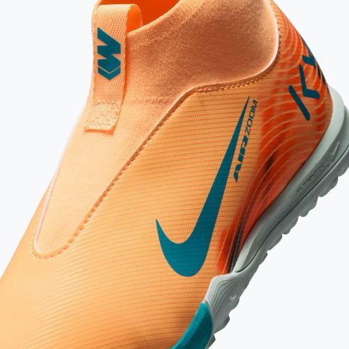 Ghete de fotbal pentru copii Nike Mercurial Superfly 10 Academy Kylian Mbappé Jr TF melon tint/igloo