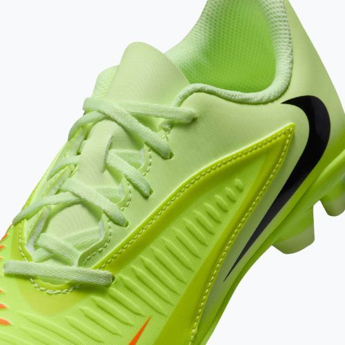 Ghete de fotbal pentru copii Nike Phantom 6 Low Club MG hyper crimson/limelight/black