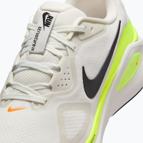 Încălțăminte de alergare pentru bărbați Nike Structure 26 summit white/volt/total orange/black