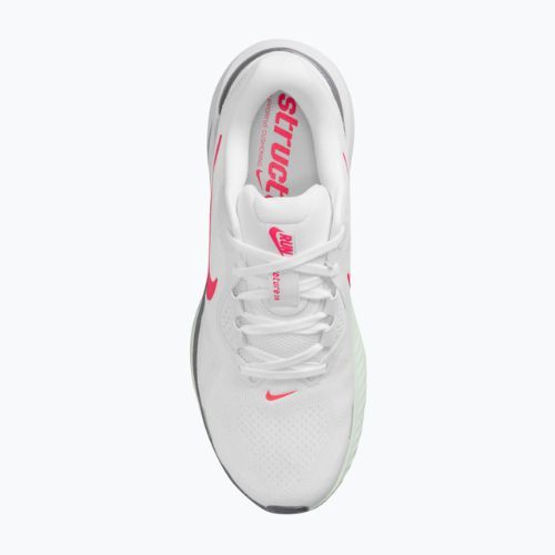 Încălțăminte de alergare pentru bărbați Nike Structure 26 white/medium ash/bright crimson