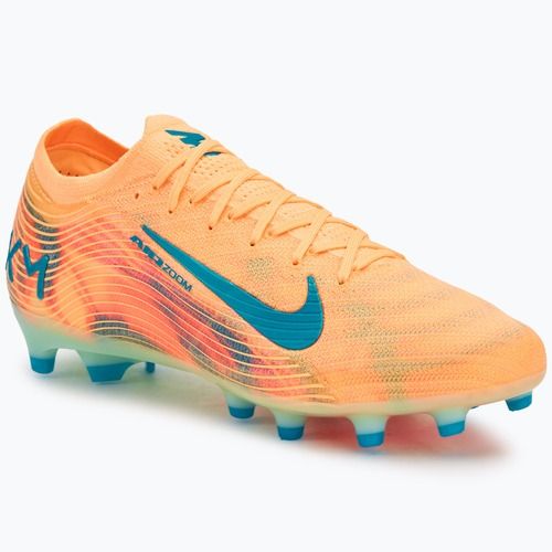 Încălțăminte de fotbal pentru bărbați Nike Zoom Vapor 16 Elite Kylian Mbappe AG-Pro melon tint/igloo/neo turquoise