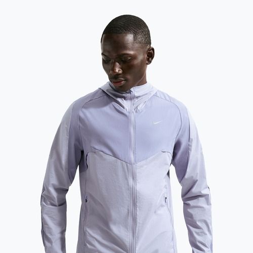 Geacă de alergare pentru bărbați Nike Stride Dri-Fit iron purple/indigo haze