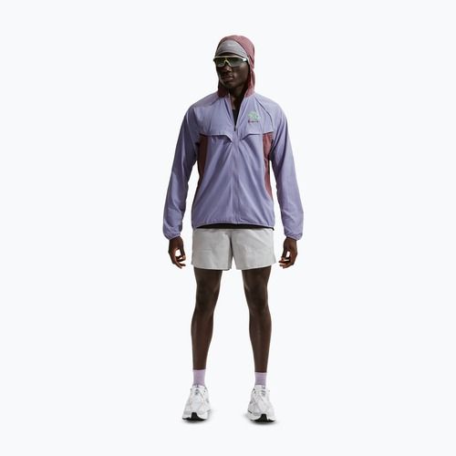 Geacă de alergare pentru bărbați Nike Fly Nike Stride iron purple/tattoo