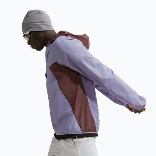 Geacă de alergare pentru bărbați Nike Fly Nike Stride iron purple/tattoo