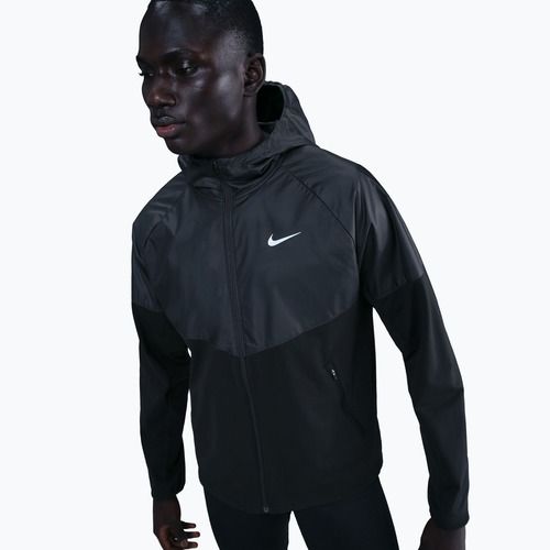 Geacă de alergare pentru bărbați Nike Miler Repel Winterized black/anthracite