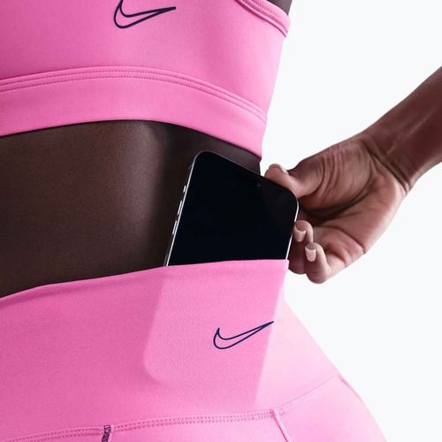 Colanți pentru femei Nike One High-Waisted playful pink