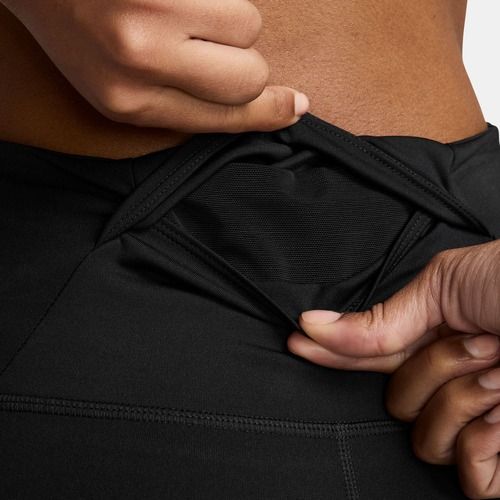 Colanți de alergare pentru femei Nike Tempo High-Waisted 7/8 black