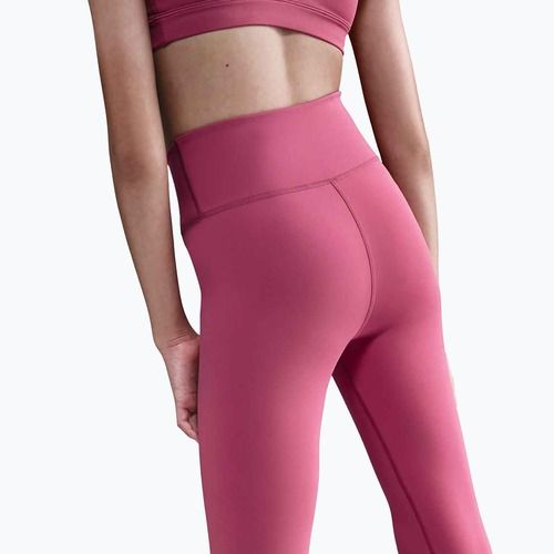 Colanți pentru copii Nike One Dri-Fit High-Waisted sweet beet/white