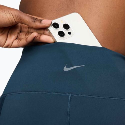 Colanți pentru femei Nike One Wrap High-Waist 7/8 Armory Navy