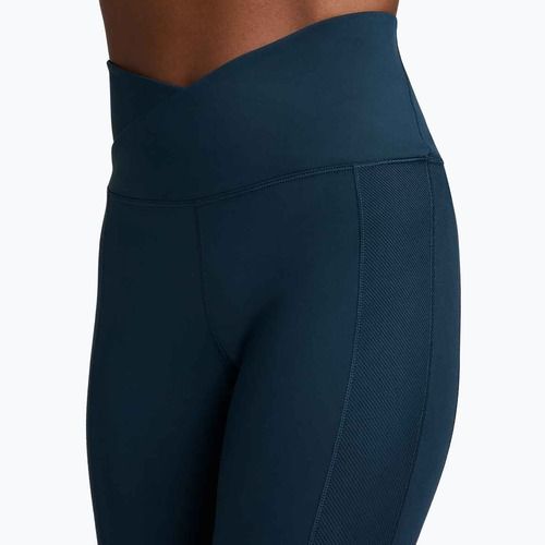 Colanți pentru femei Nike One Wrap High-Waist 7/8 Armory Navy