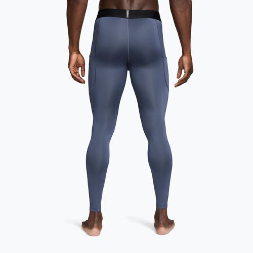 Colanți de fitness pentru bărbați Nike Pro Dri-Fit Tight diffused blue/black
