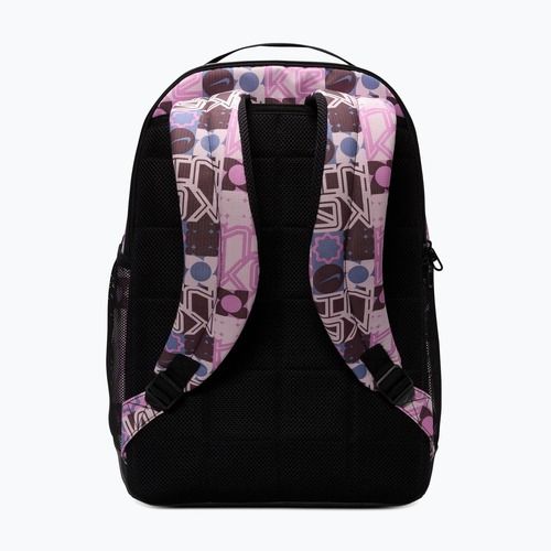 Rucsac de antrenament Nike Brasilia 9.5 24 l negru/roz spumă/alb