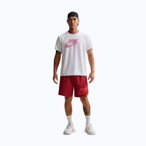 Pantaloni scurți pentru bărbați Nike Challenger Dri-Fit Brief-Lined 7" Team Crimson/Light Crimson