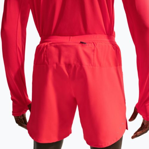 Pantaloni scurți de alergare pentru bărbați Nike Stride Dri-Fit Brief-Lined 7" light crimson