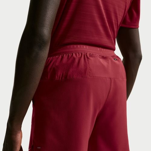 Pantaloni scurți de alergare pentru bărbați Nike Stride Dri-Fit Brief-Lined 7" team crimson